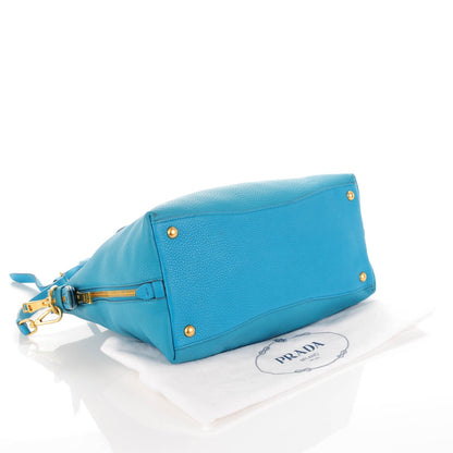 Prada Vitello Daino Side Zip Tote Voyage 4 of 13