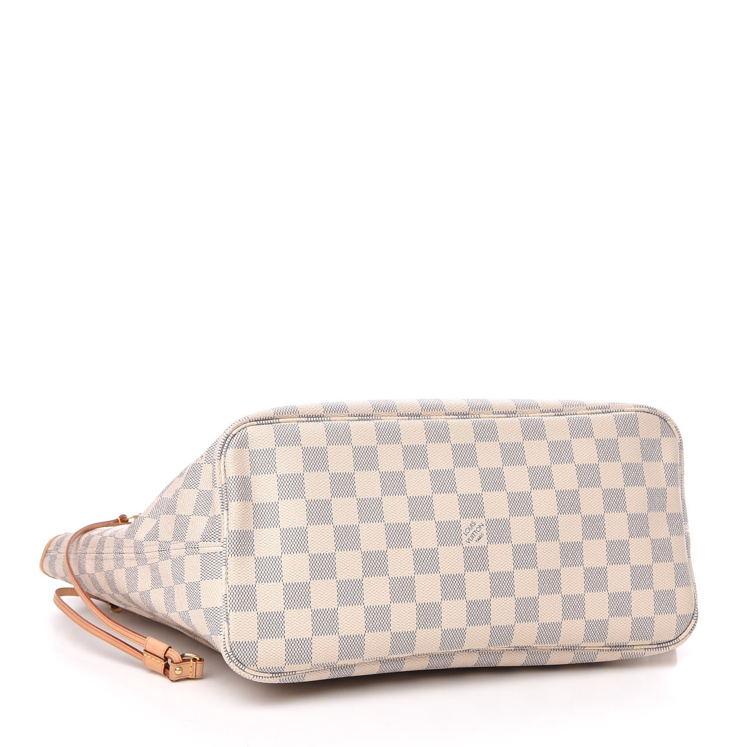 Louis Vuitton Damier Azur Neo Neverfull MM Rose Ballerine 4 of 9