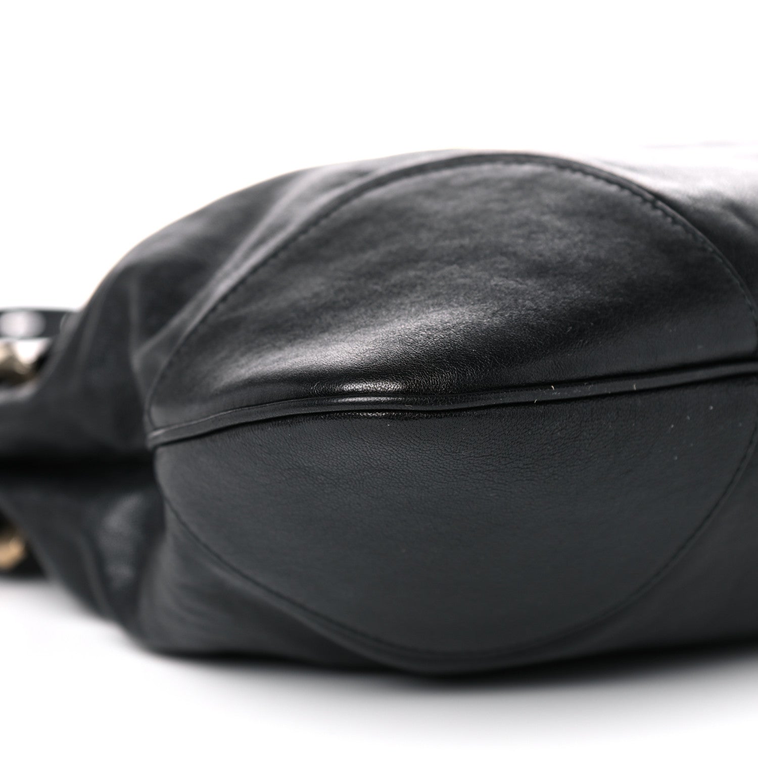 Gucci Sakai Calfskin Horsebit 1955 Cinch Top Messenger Bag Black 10 of 12