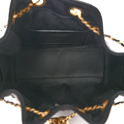 Chanel Caviar Quilted Mini Chanel 25 Handbag Black 5 of 11