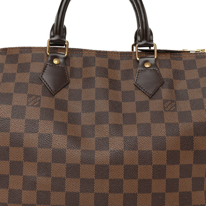 Louis Vuitton Damier Ebene Speedy 30 8 of 11