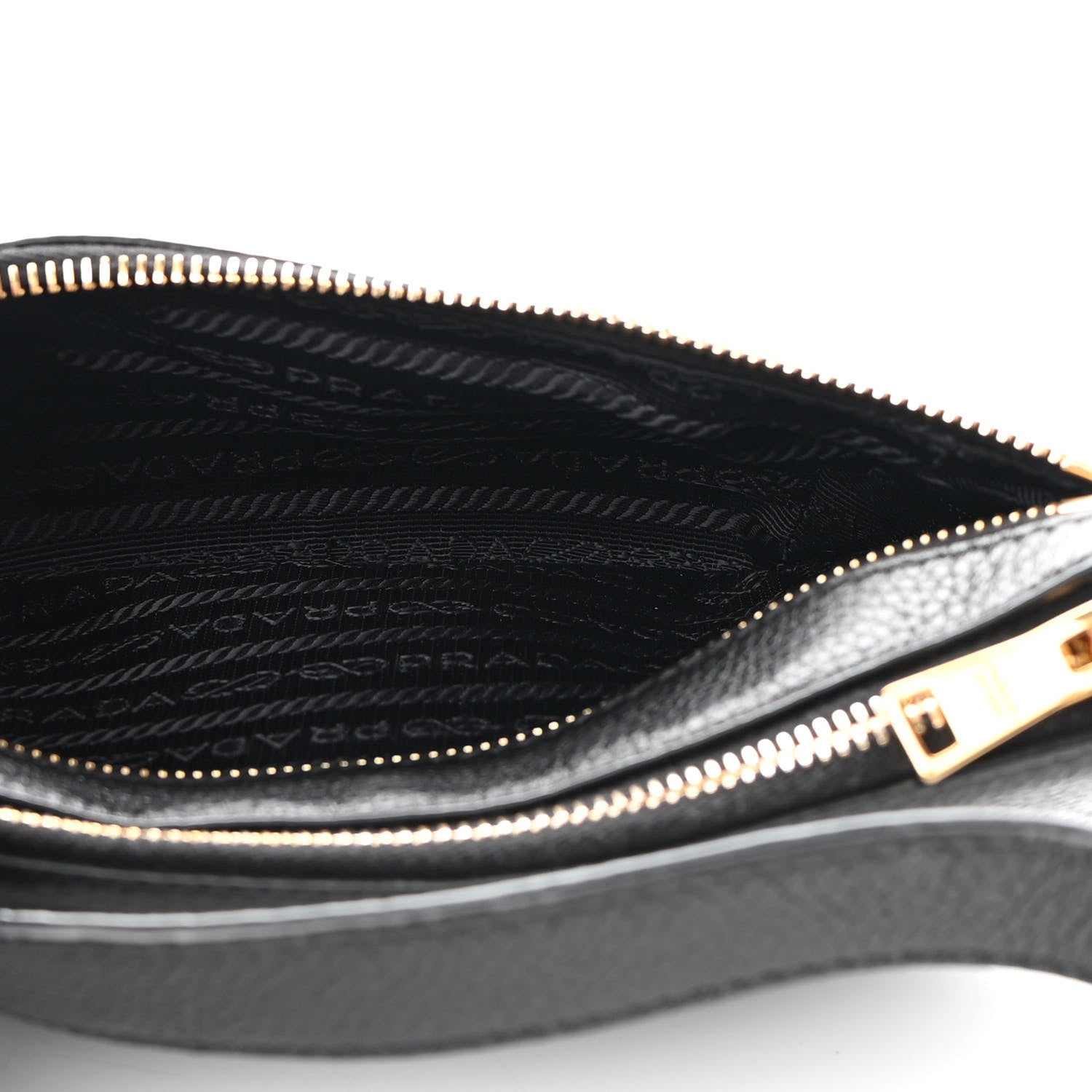 Prada Vitello Daino Small Belt Bag Black 5 of 8
