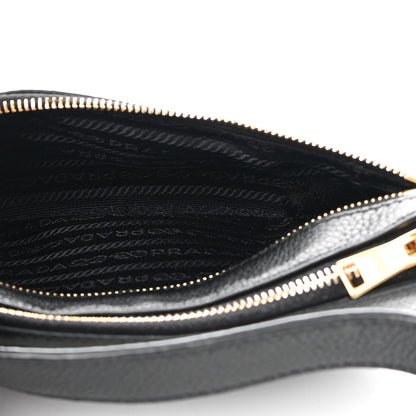 Prada Vitello Daino Small Belt Bag Black 5 of 8