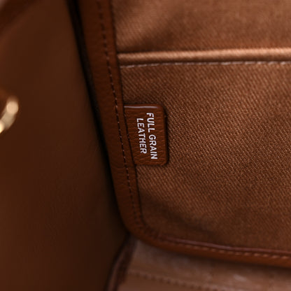 Marc Jacobs Grained Calfskin Small The Tote Bag Argan Oil 8 of 13