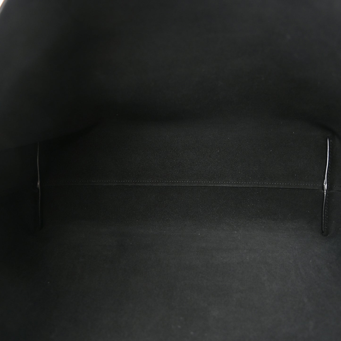 Calfskin Large Shopping Tote Black