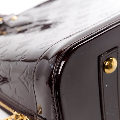 Louis Vuitton Vernis Alma PM Amarante 14 of 14