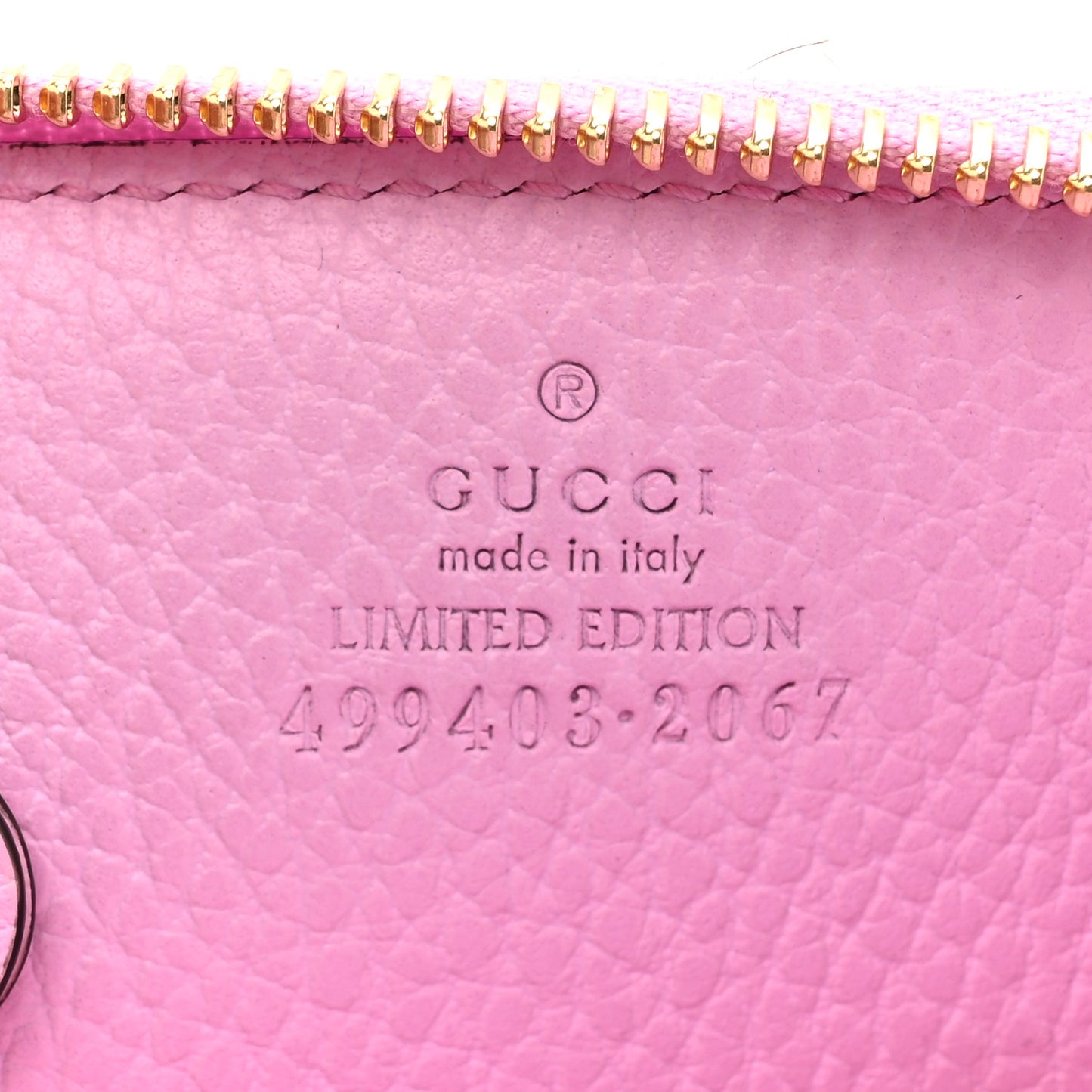 Dollar Calfskin Bosco Zip Around Key Case Malva