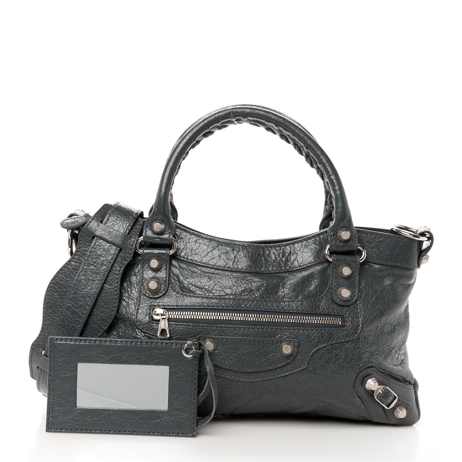 Balenciaga Agneau Giant 12 Silver Hardware First Gris Fossile 3 of 13