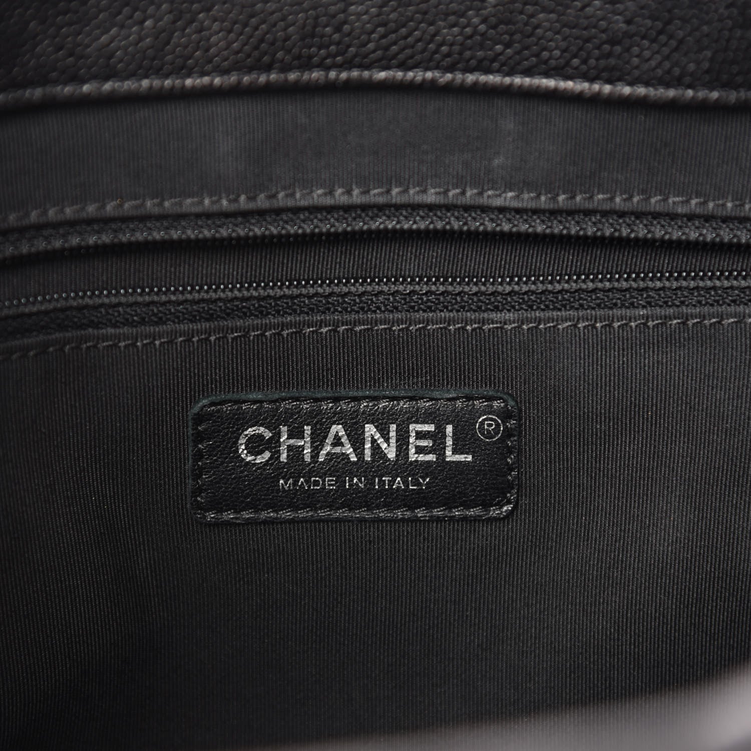 Chanel Caviar Quilted Large Urban Companion Top Handle Shopping Tote Black 8 of 11