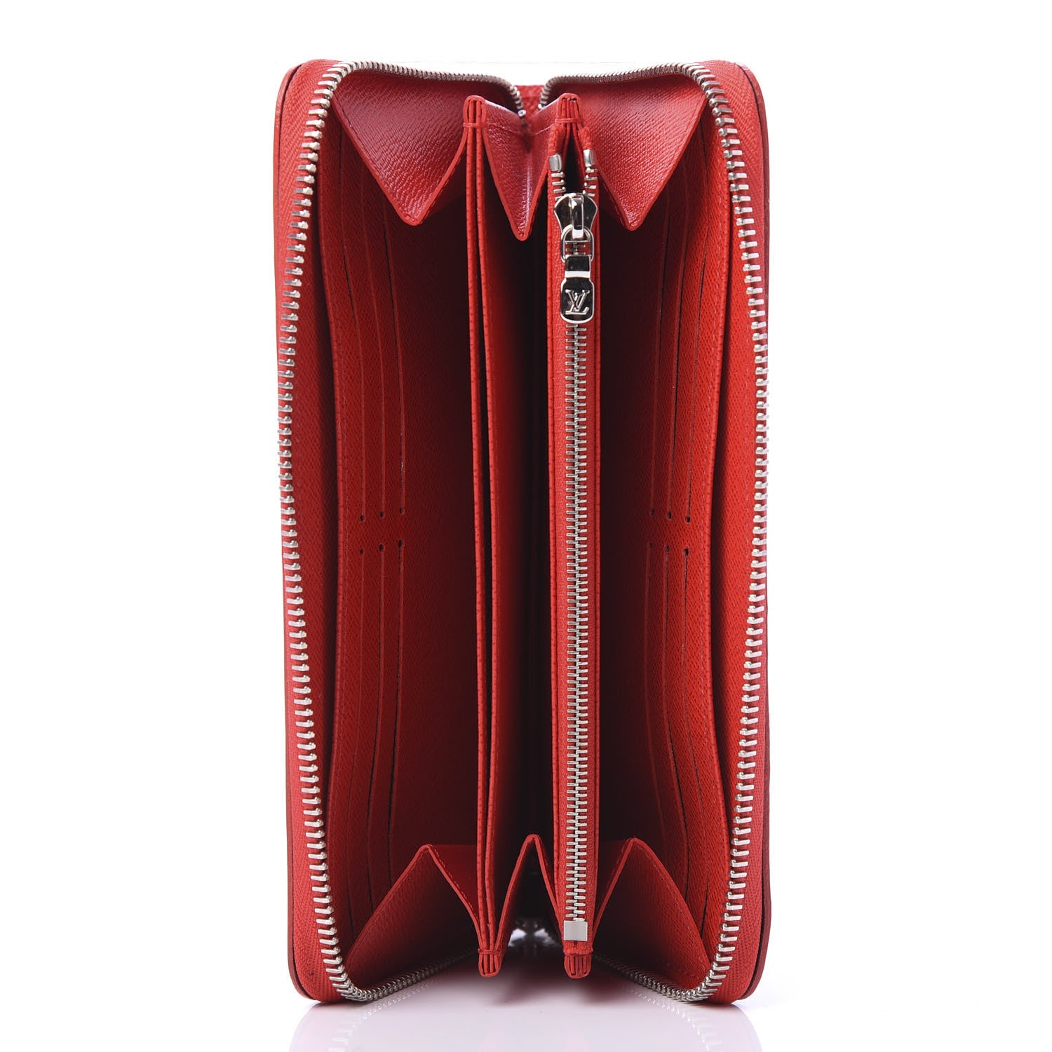 Louis Vuitton Epi Zippy Wallet Cobalt Coquelicot 5 of 10