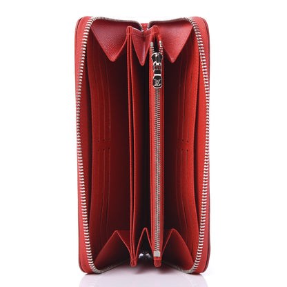 Louis Vuitton Epi Zippy Wallet Cobalt Coquelicot 5 of 10