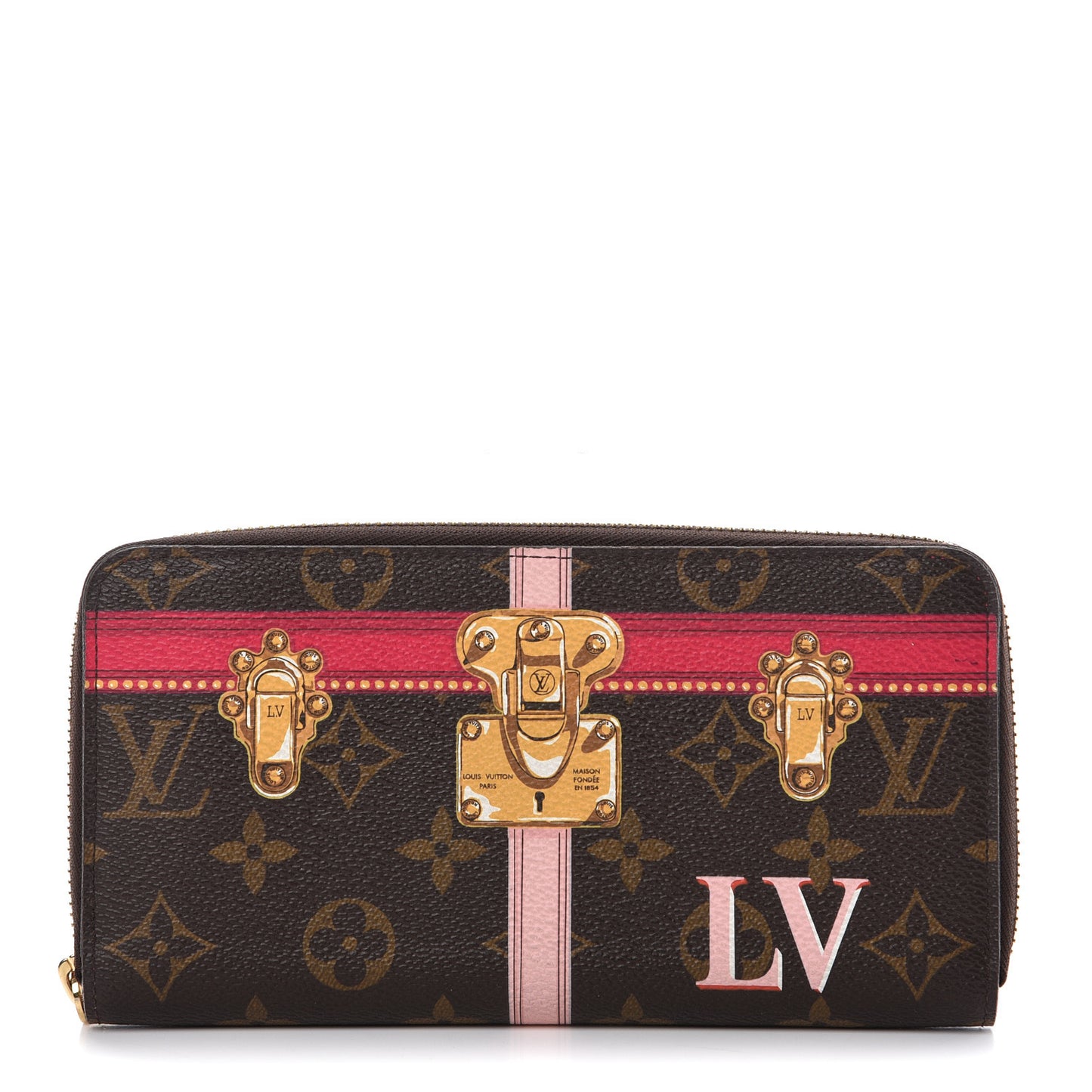 Monogram Summer Trunks Zippy Wallet