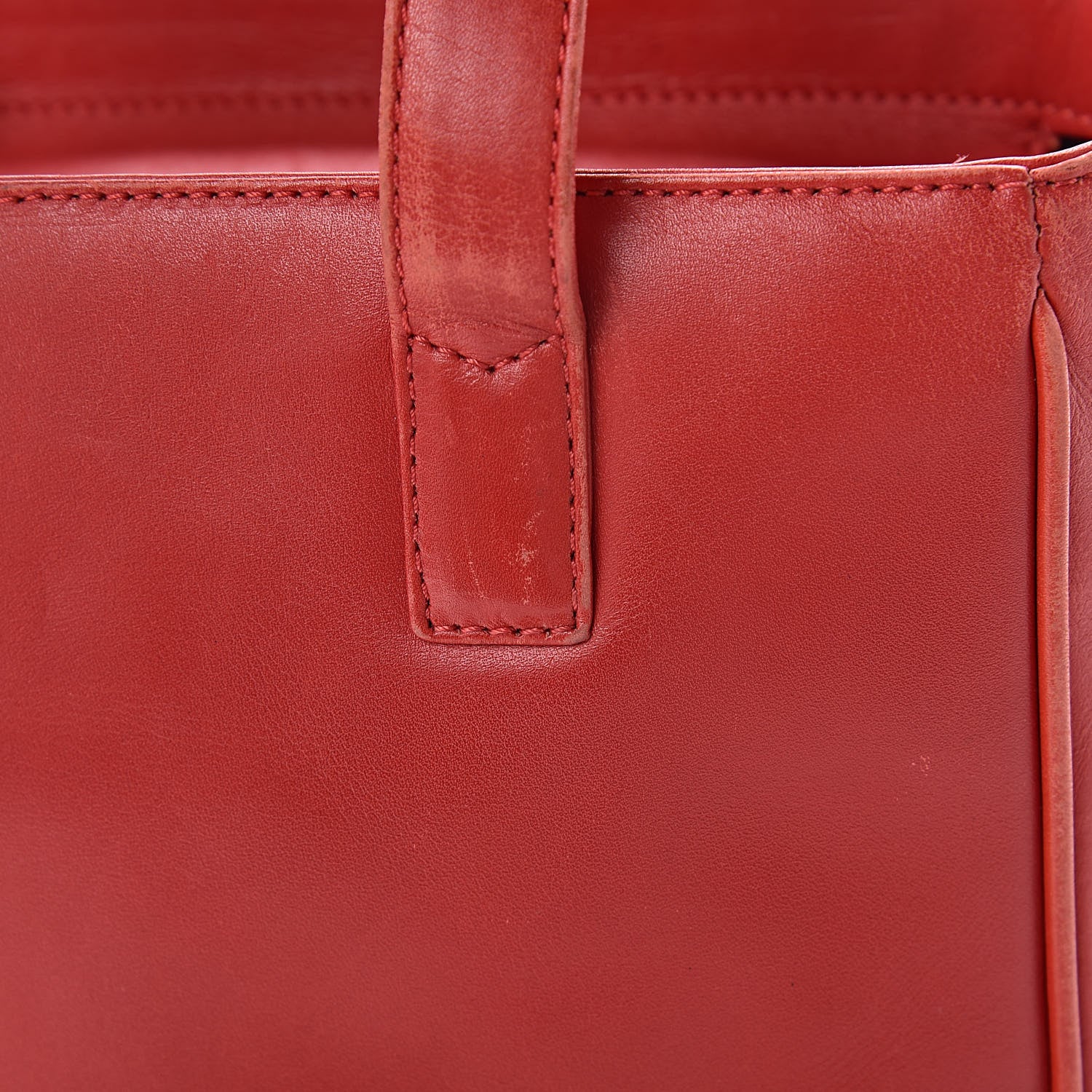 Christian Dior Calfskin Tote Red 20 of 22