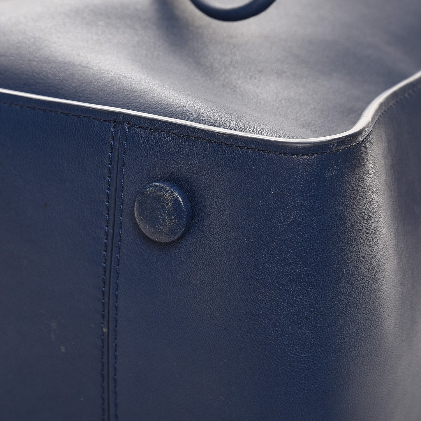 3.1 Smooth Calfskin Large Soleil Bucket Bag Midnight Blue