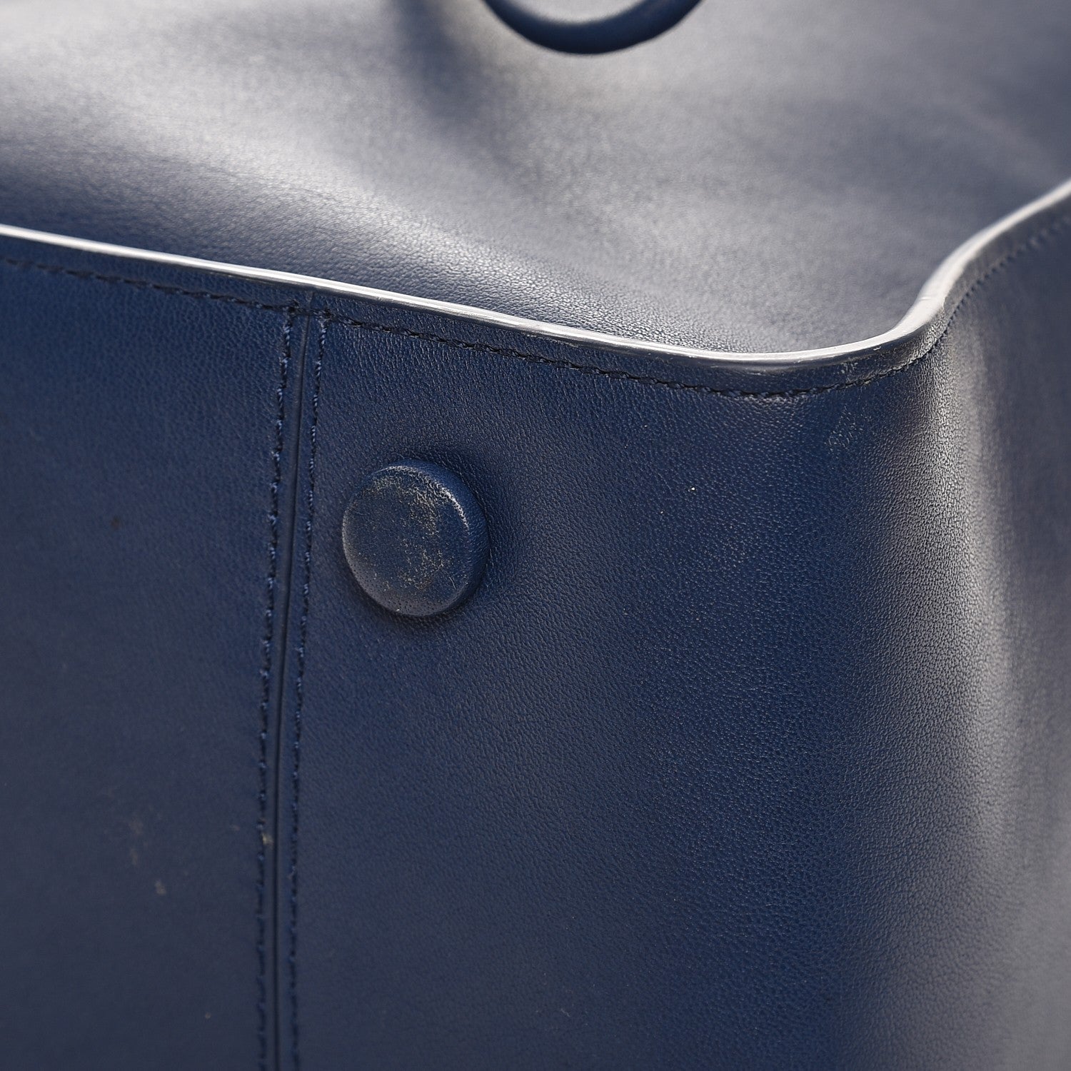 3.1 Phillip Lim 3.1 Smooth Calfskin Large Soleil Bucket Bag Midnight Blue 12 of 12