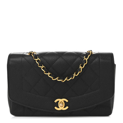 Chanel Caviar Quilted Small Single Flap Black 1 of 11