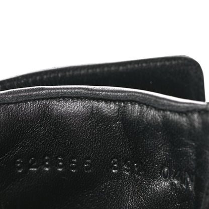 Gucci Nappa Frances GG Matelasse Platform Combat Boots 39.5 Black 8 of 9