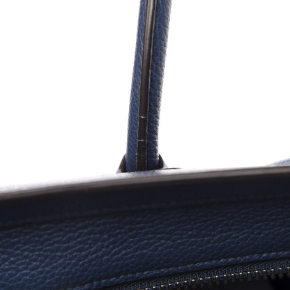 Celine Baby Drummed Calfskin Micro Luggage Petrol 15 of 15