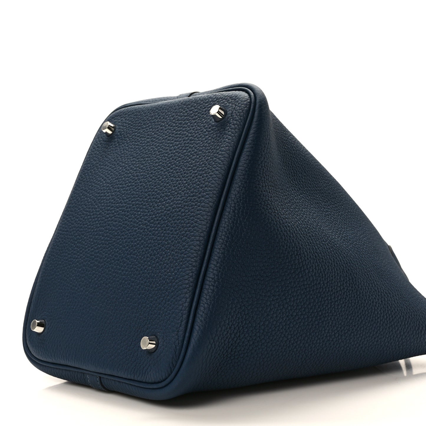 Taurillon Clemence Picotin Lock 22 MM Bleu de Prusse