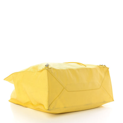 Balenciaga Veau Papier A4 Tote Yellow 4 of 10
