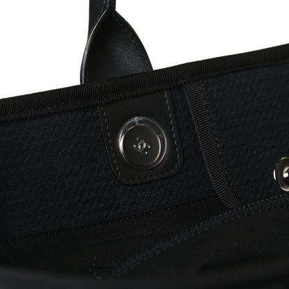 Chanel Mixed Fibers Large Deauville Tote Black 12 of 14