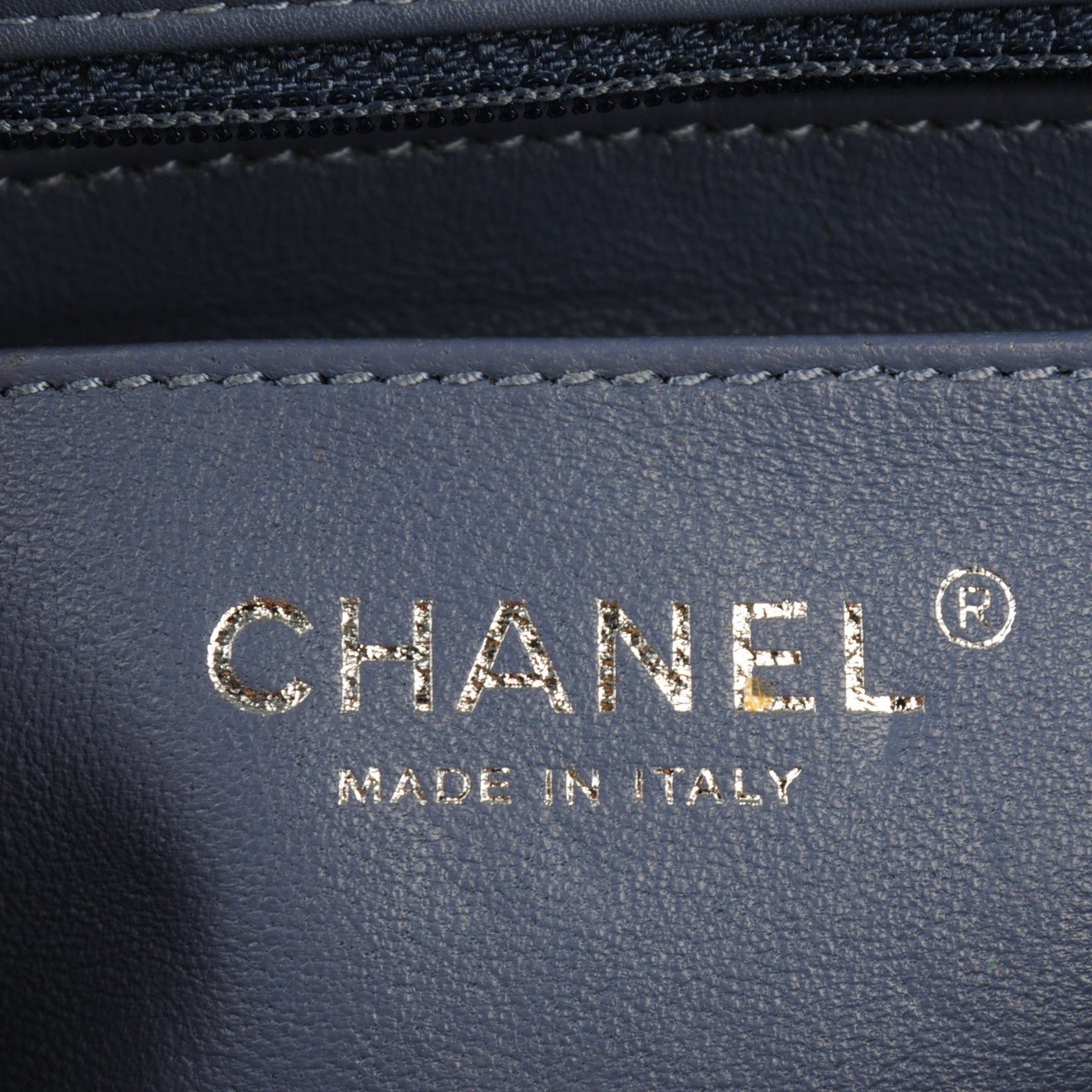 Chanel Patent Calfskin Quilted Mini Rectangular Flap Grey 7 of 8