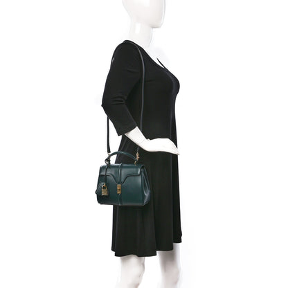 Celine Satinated Calfskin Mini 16 Top Handle Bag Amazone 2 of 7