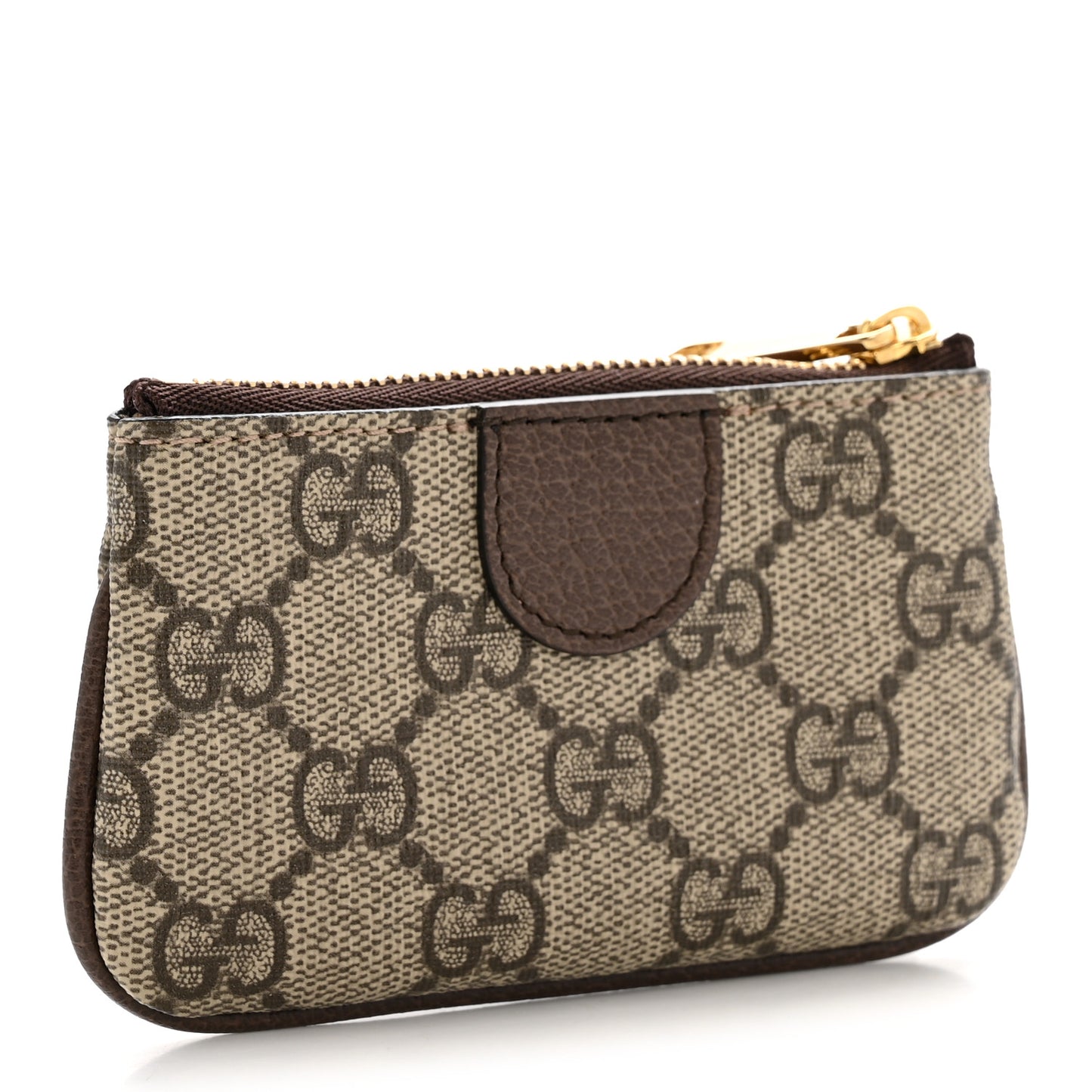 GG Supreme Monogram Web Ophidia Key Case Beige New Acero