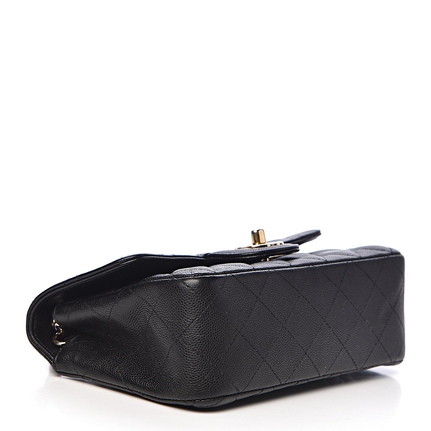 Chanel Caviar Quilted Mini Rectangular Flap Black 4 of 13