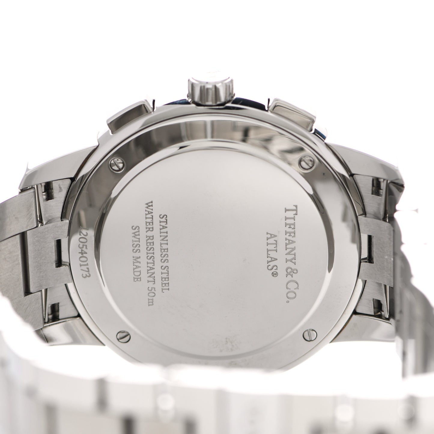 Stainless Steel 42mm Atlas Chronograph Quartz Watch