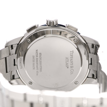 Tiffany Stainless Steel 42mm Atlas Chronograph Quartz Watch 4 of 5