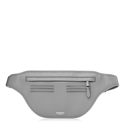 Burberry Smooth Calfskin Brummell Bum Bag Grey 1 of 7