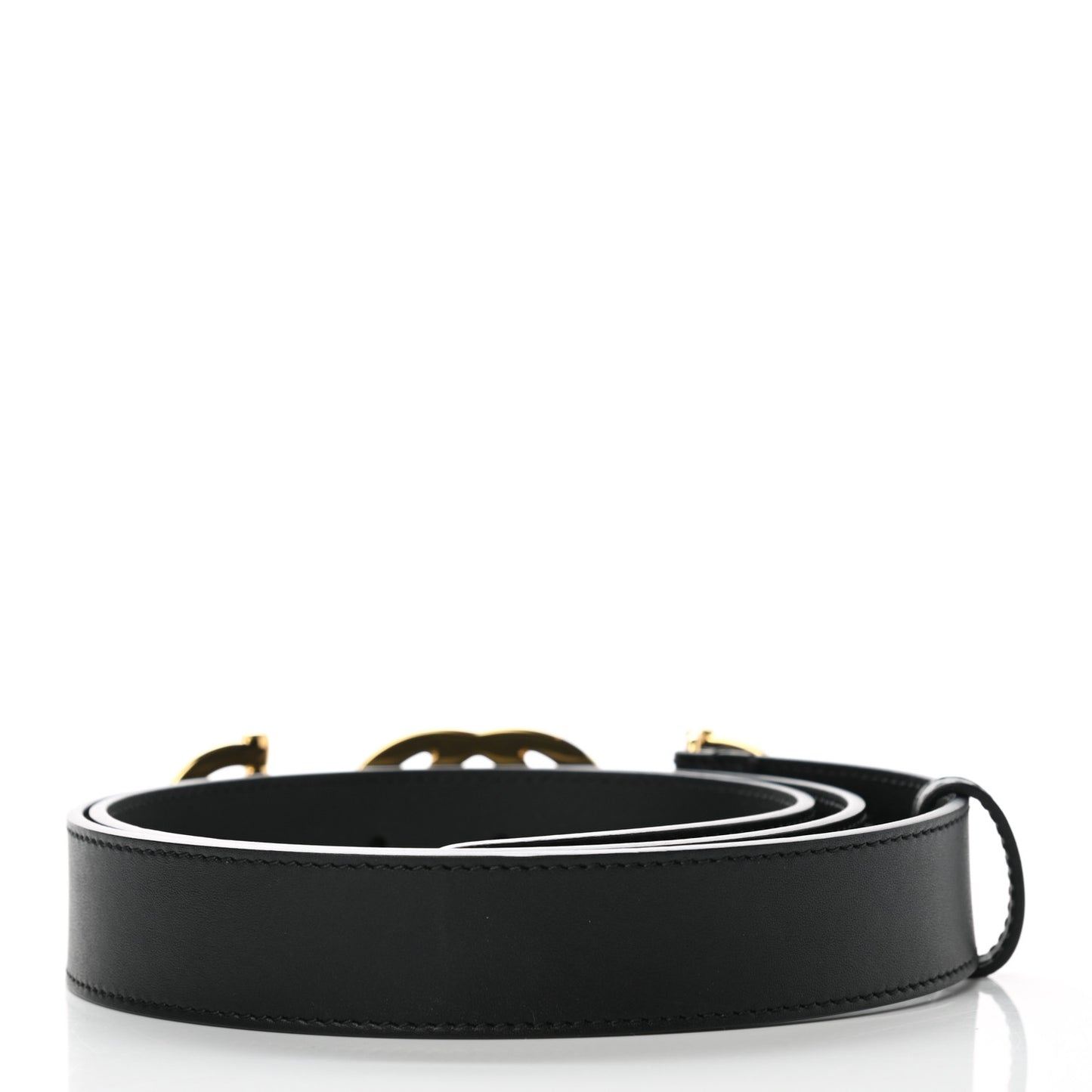 Calfskin Trapuntata Zumi 30mm Belt 95 38 Black