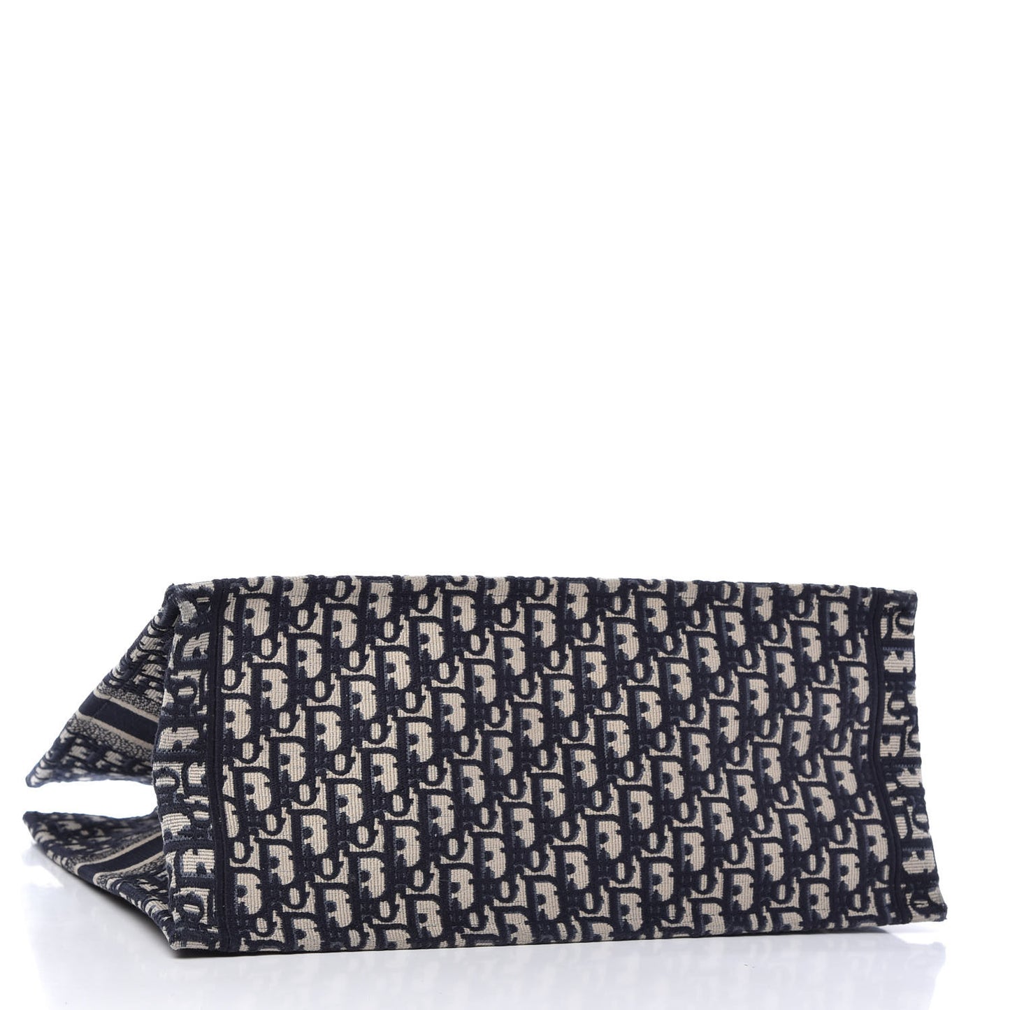 Oblique Book Tote Blue Multicolor
