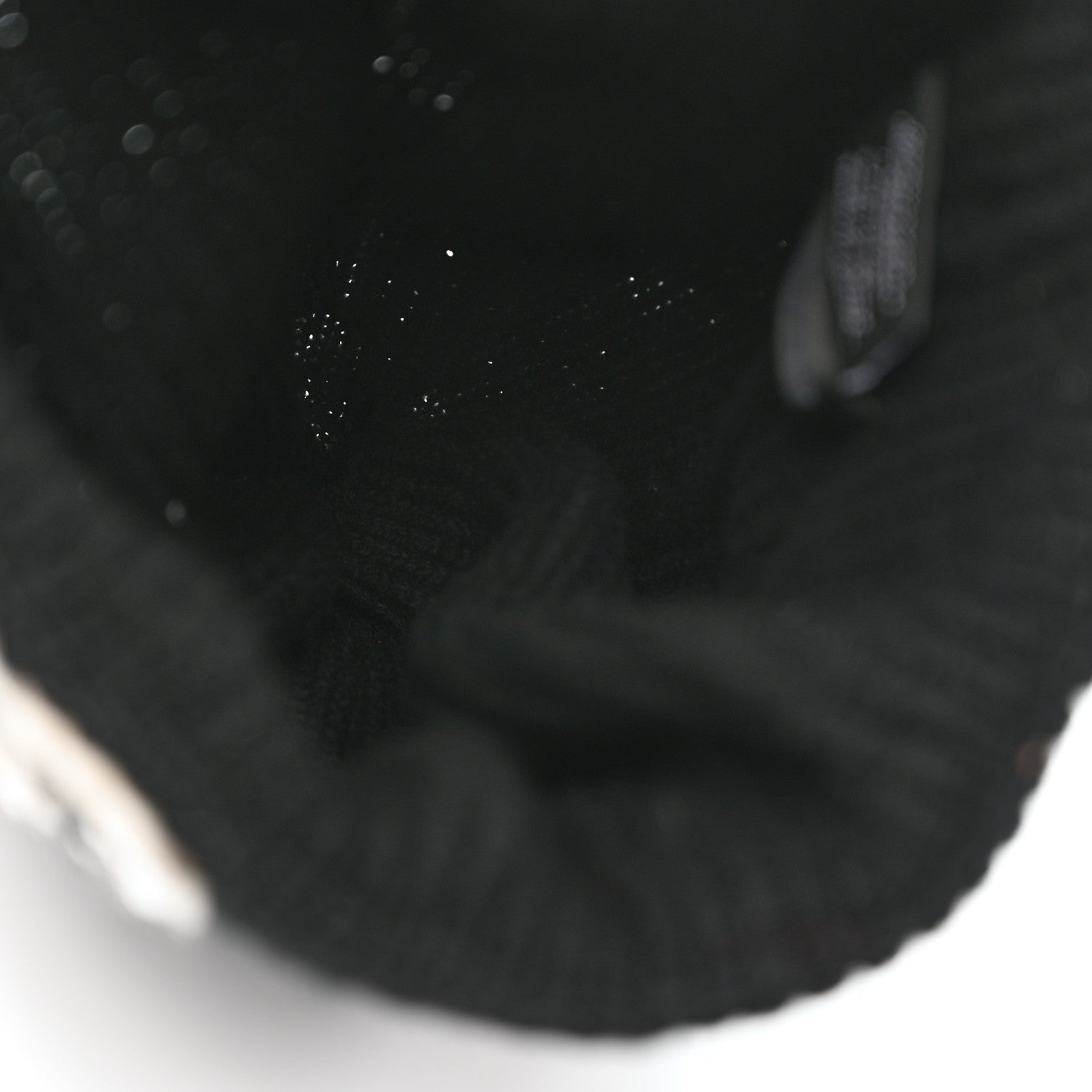 Chanel Cashmere Logo Beanie Hat Black White 4 of 5