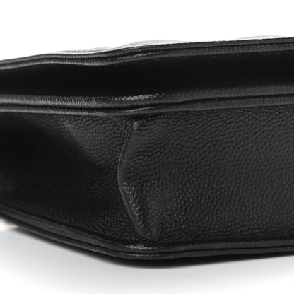 Chanel Caviar Quilted Boy Wallet On Chain WOC So Black 10 of 11