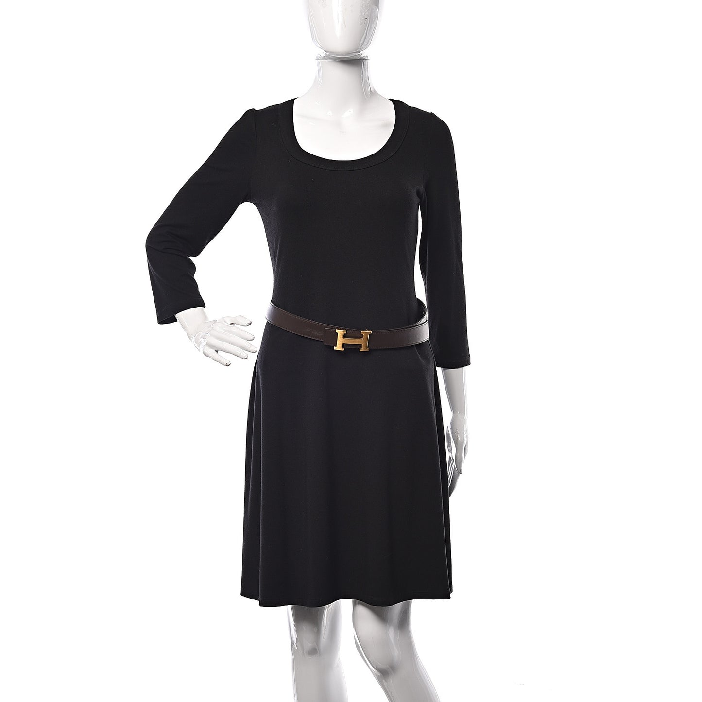 Box Chamonix Reversible 32mm H Belt 100 Black Chocolate
