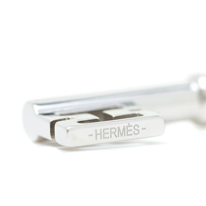 Hermes Palladium Curiosite Cle H Charm 4 of 4