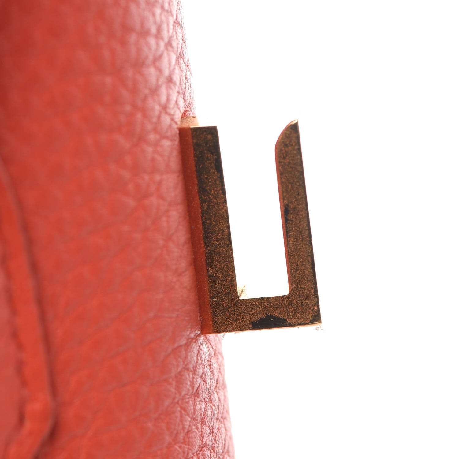 Hermes Togo Birkin 25 Rouge Tomate 27 of 37