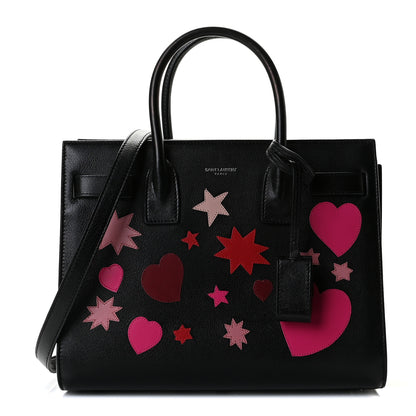 Saint Laurent Calfskin Patchwork Baby Sac De Jour Black 1 of 7