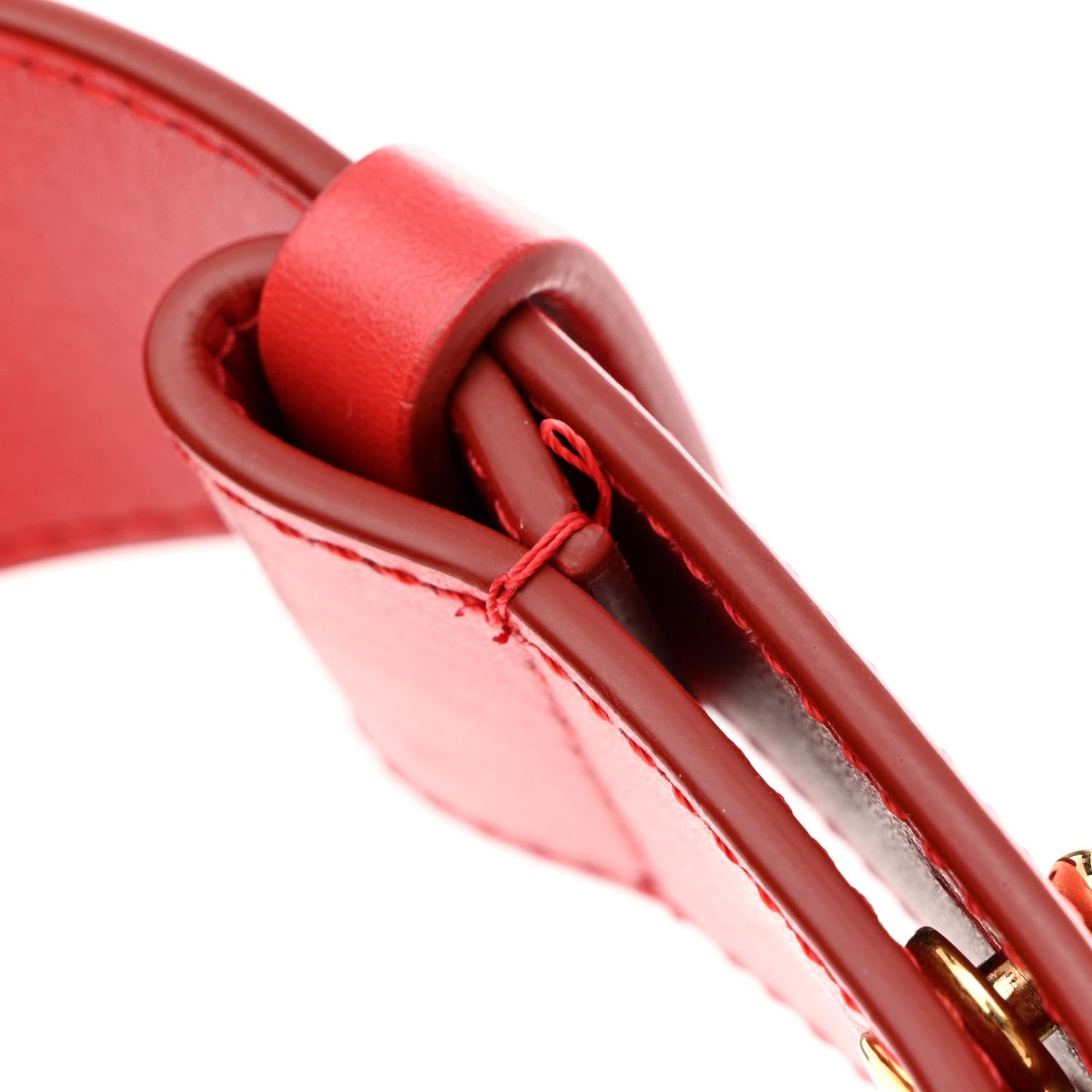 Calfskin Small Tess Bag Sepia Red