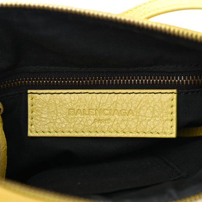 Balenciaga Agneau Classic Hardware Flat Crossbody Jaune Poussin 7 of 11