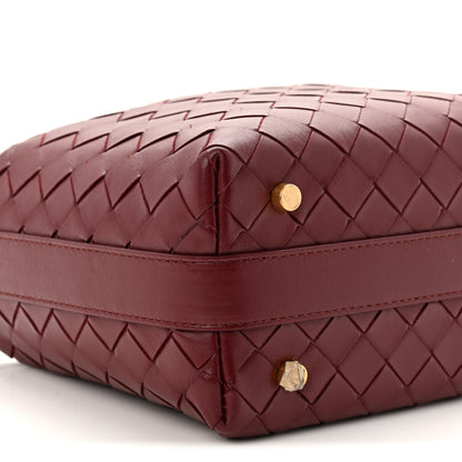 Bottega Veneta Calfskin Nappa Intrecciato Mini Wallace Barolo 9 of 10