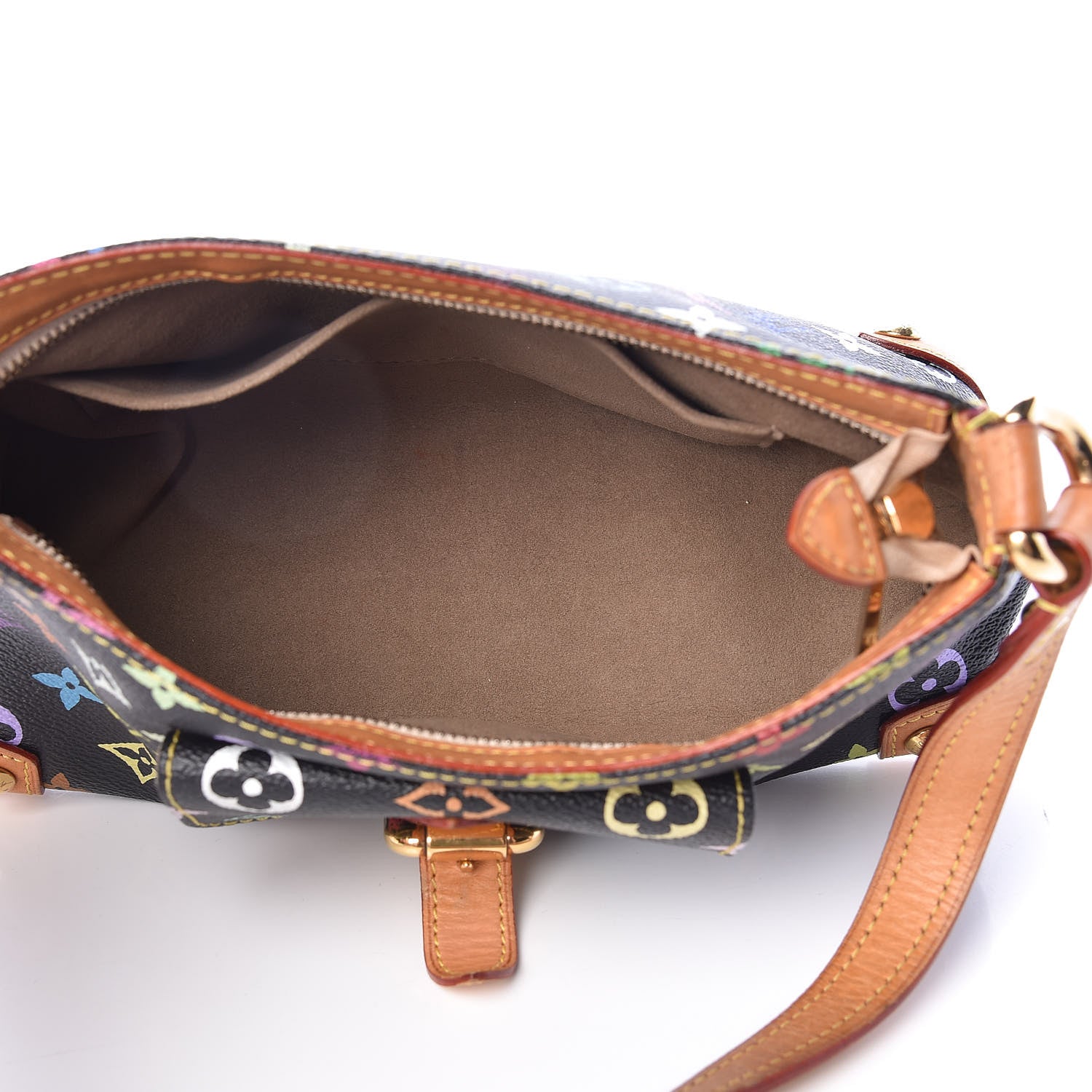 Louis Vuitton Monogram Multicolor Eliza Black 5 of 19
