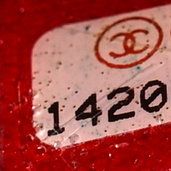 Chanel Patent Quilted Wallet On Chain WOC Red 8 of 13