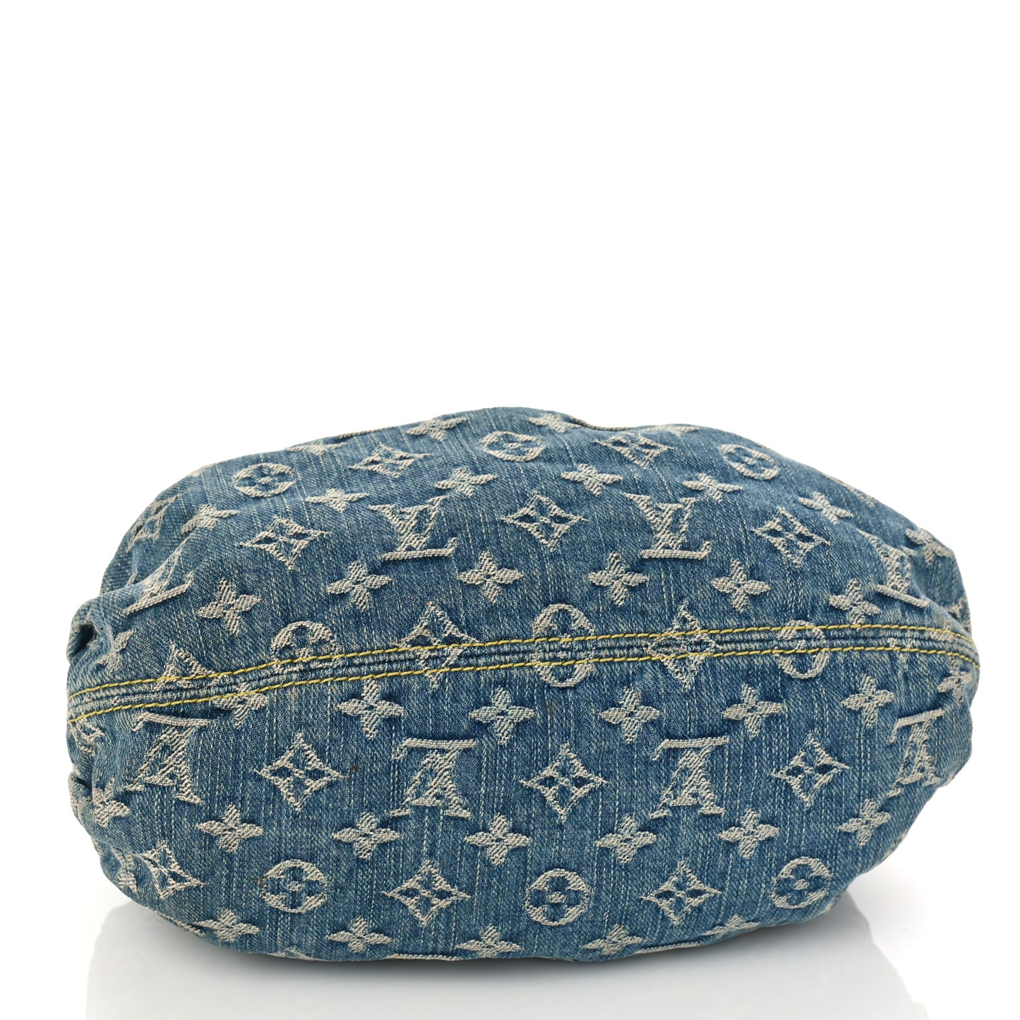 Monogram Denim Pleaty Blue