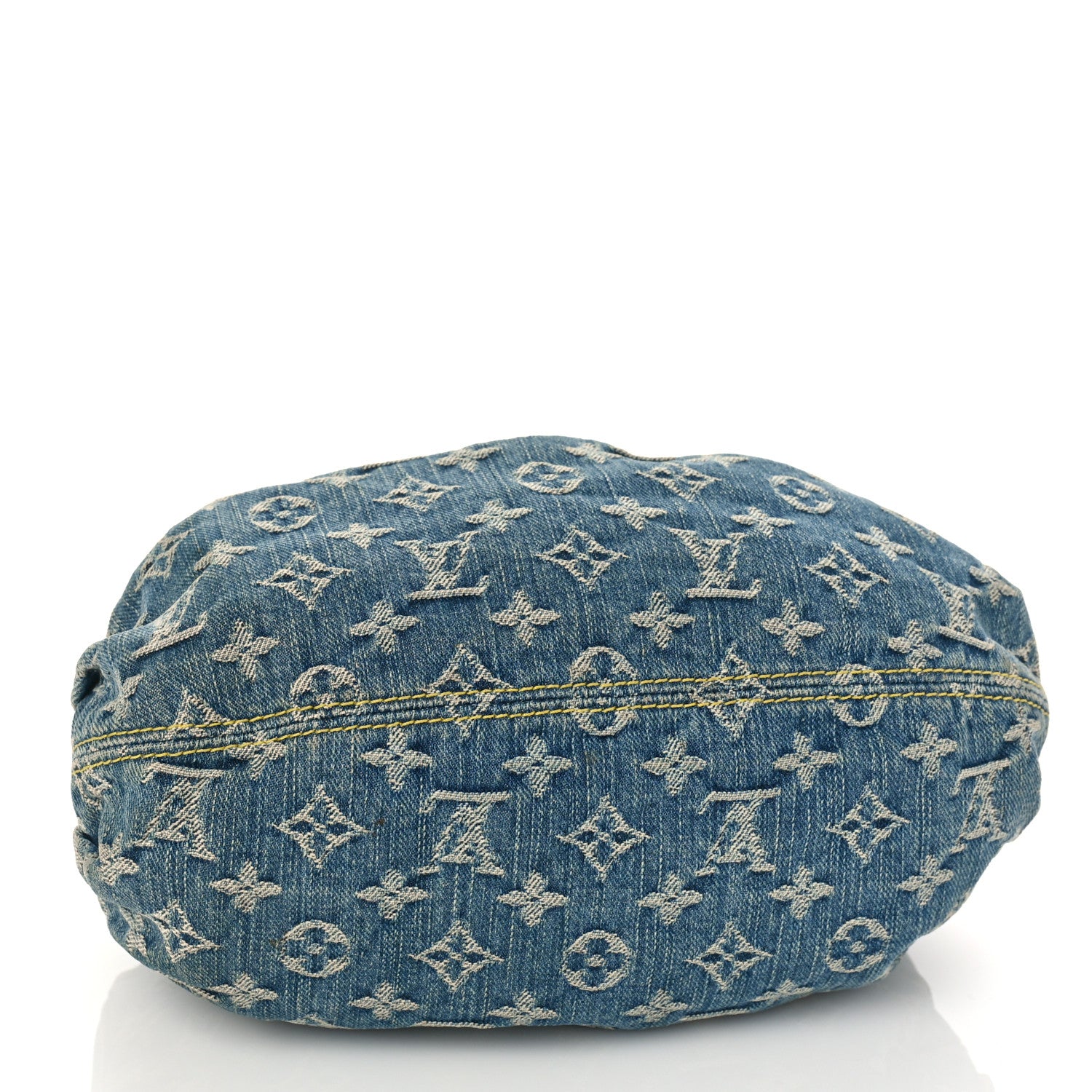 Louis Vuitton Monogram Denim Pleaty Blue 4 of 9