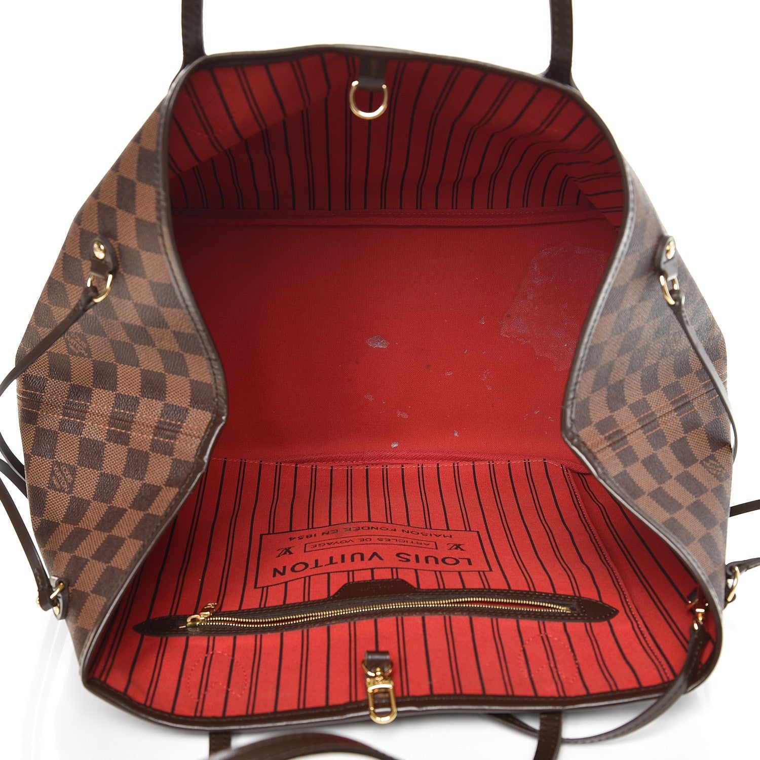 Louis Vuitton Damier Ebene Neo Neverfull GM 6 of 16