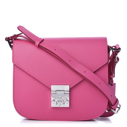 MCM Calfskin Patricia Small Crossbody Bag Sugar Pink 1 of 10