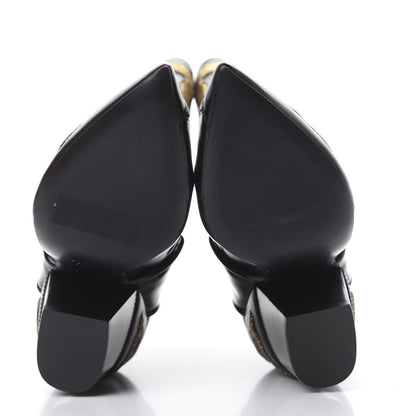 Louis Vuitton Calfskin Fireball Ankle Boots 39 Black Gold 5 of 11